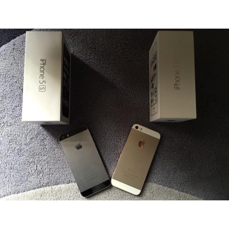 IPHONE 5S 64GB UNLOCKED IN MINT CONDITION CHOICE OF TWO