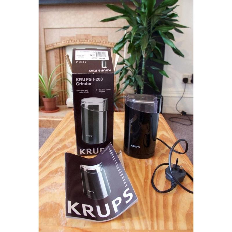 Krups Coffee Grinder For Sale