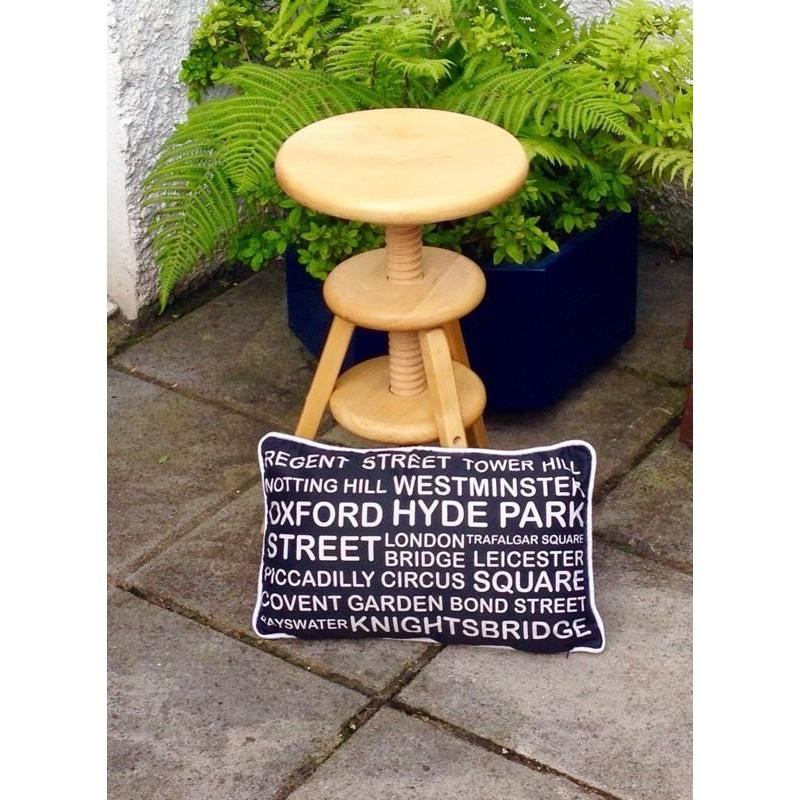 Beech Kitchen Stool