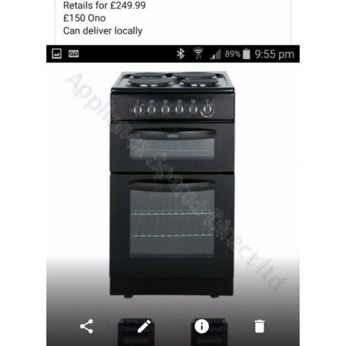 Brand New Belling Electric Cooker Model: FSE50TCB