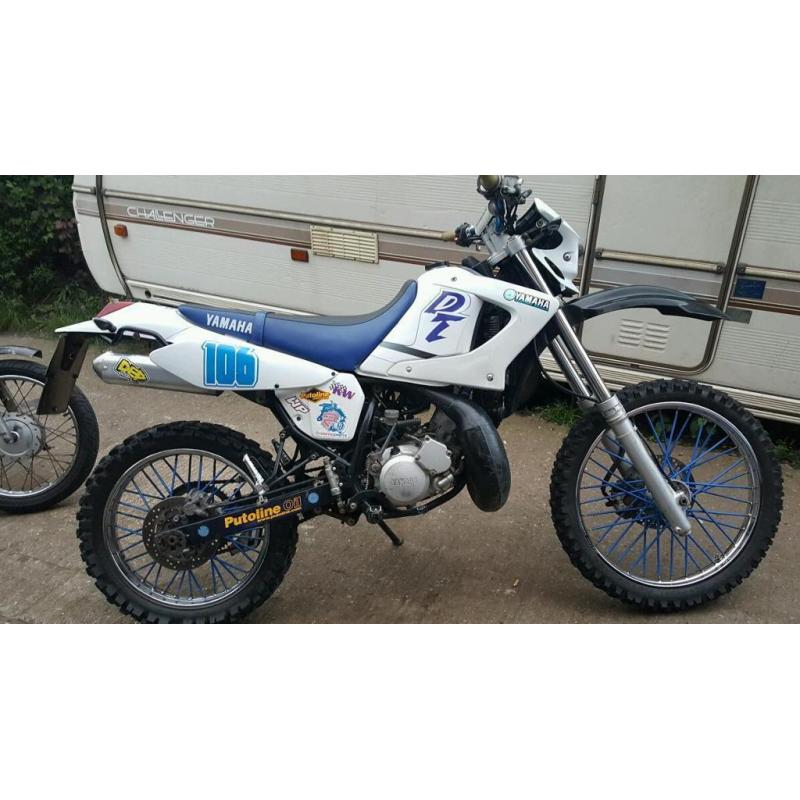 Yamaha dtr 125 8month mot not honda cg