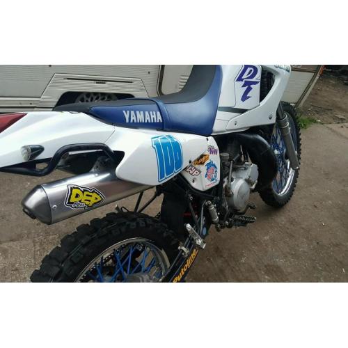 Yamaha dtr 125 8month mot not honda cg