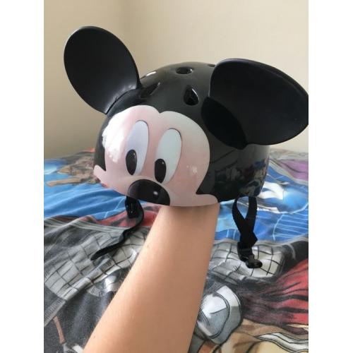 Micky mouse bike helmet