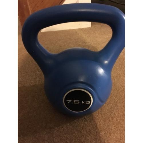 Kettlebell 7.5kg vinyl