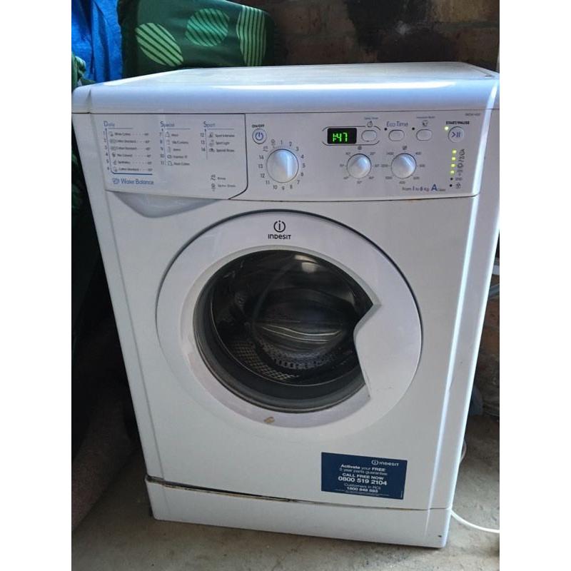 Indecit washing machine