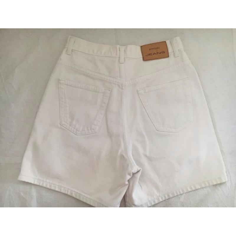 White vintage shorts