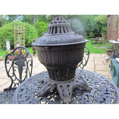 Antique Cast Iron Omega Gas Stove - RARE!