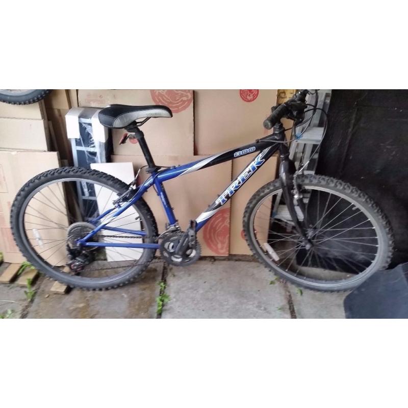 Gents trek mountain bike