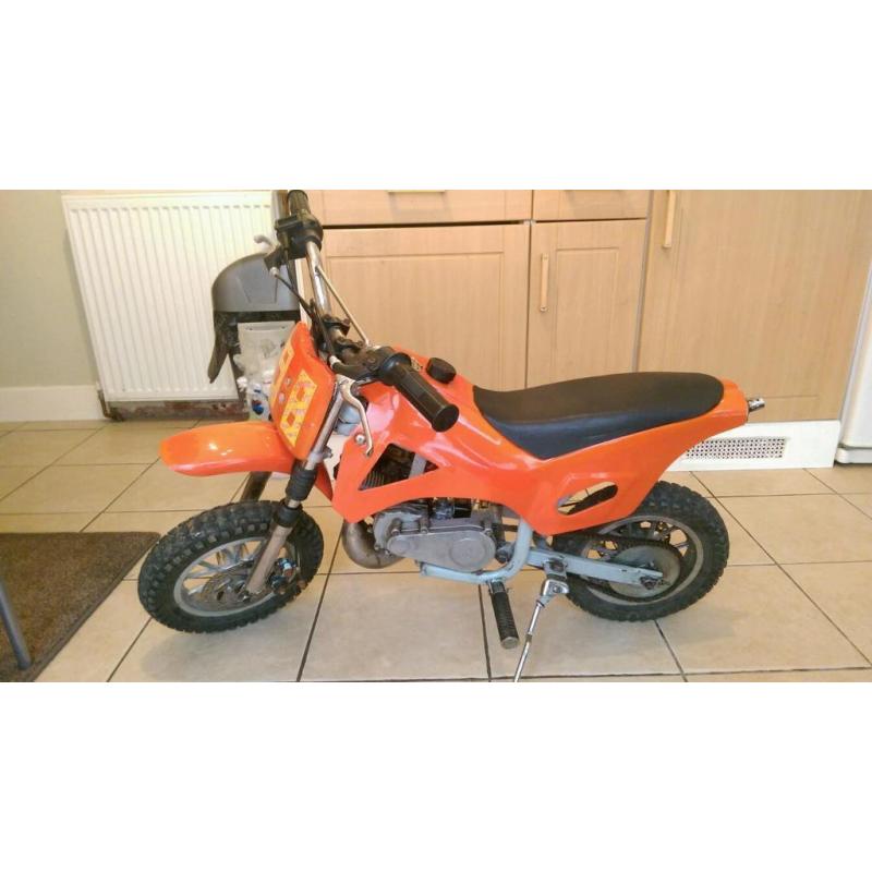 Kids 50cc mini dirtbike