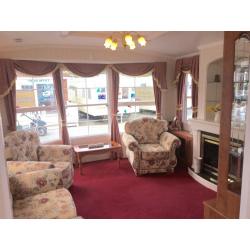 ONE bedroom static caravan for sale on stunning mid-Wales seaside holiday park
