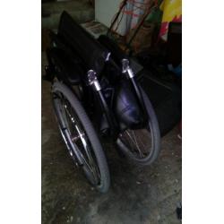 Wheel chair push