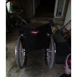 Wheel chair push