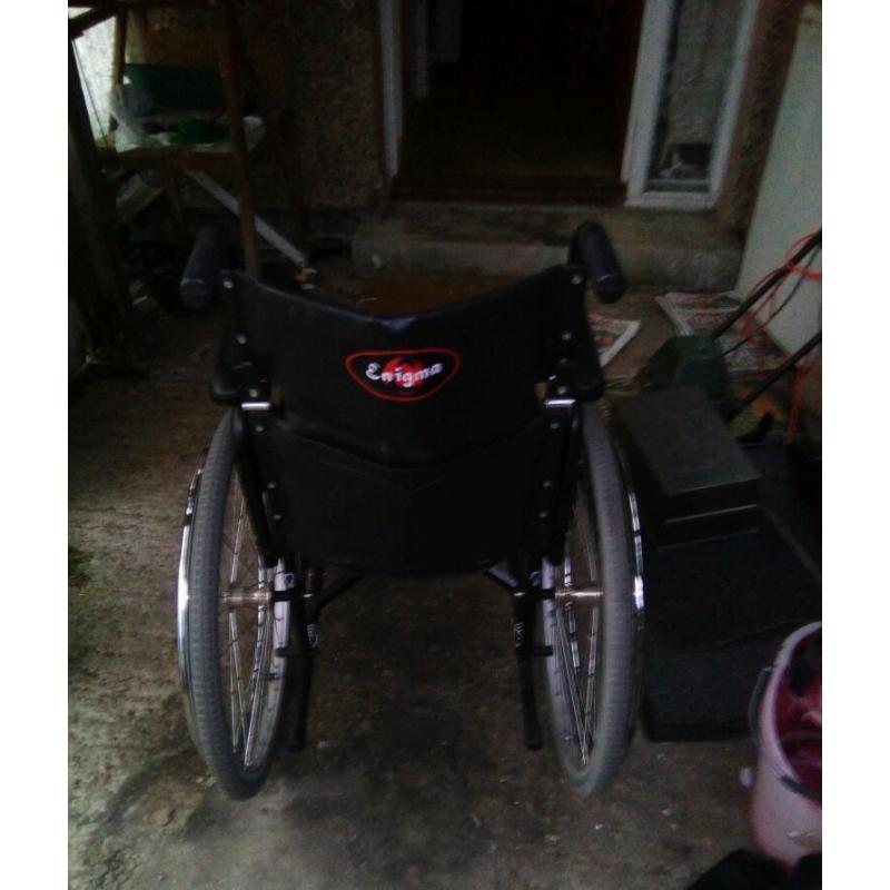 Wheel chair push