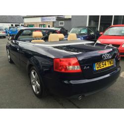 Audi A4 Cabriolet 3.0 2005MY Sport 84K FSH RECENT CAMBELT AND CLUTCH
