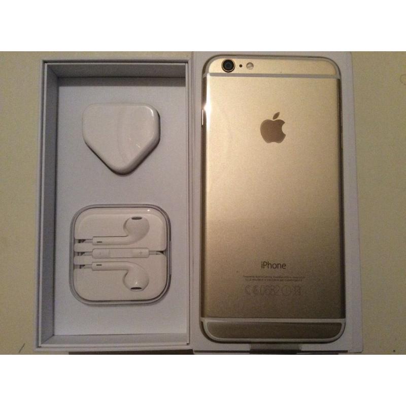 Brand new Apple iPhone 6 Plus gold 64GB UNLOCKED