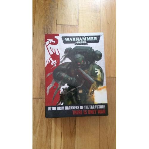 Warhammer 40k 40000 Rulebook and extras