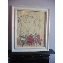 Pair of framed pictures