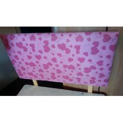 Single bed girls pink