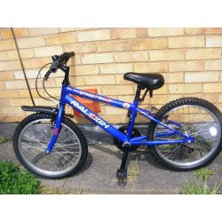 BOYS 20" WHEEL RALEIGH BIKE IN GREAT WORKING ORDER