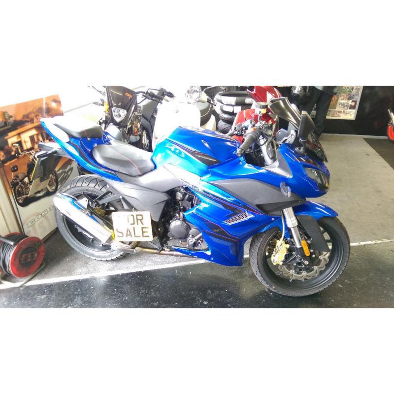 AJS R7 125CC SPORTS BIKE LEARNER LEGAL