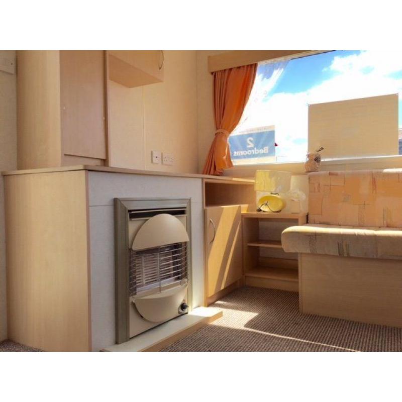 Bargain Static Caravan Holiday Home Sale Scottish Borders, nr Berwick, Haggerston, Haven Free Fees