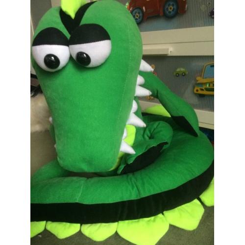 Large crocodile plush