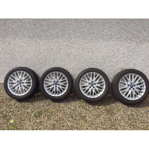 Ford Focus Zetec S Alloy Wheels & Tyres