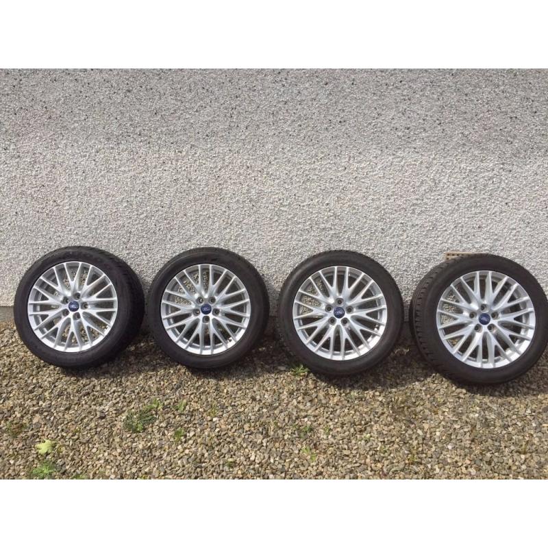 Ford Focus Zetec S Alloy Wheels & Tyres