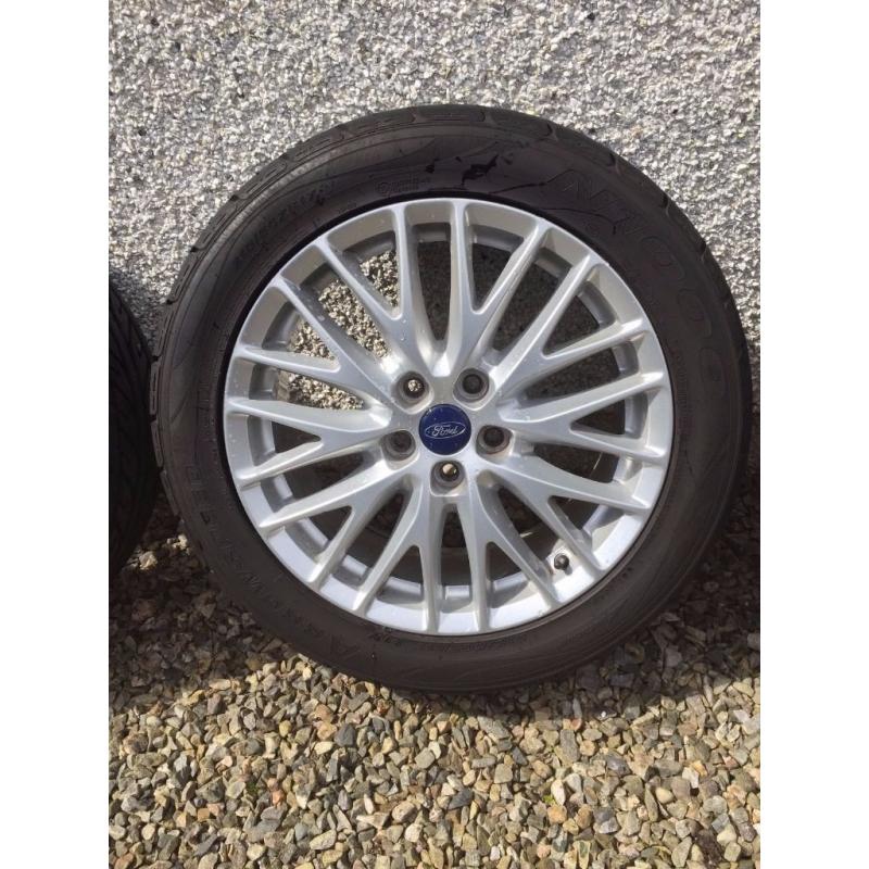 Ford Focus Zetec S Alloy Wheels & Tyres