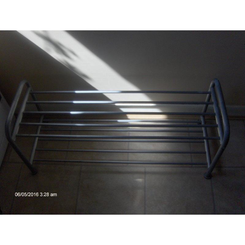 2 Tier Shoe Rack Storage Boot Stand , plant stand