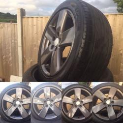 17" Audi alloy wheels