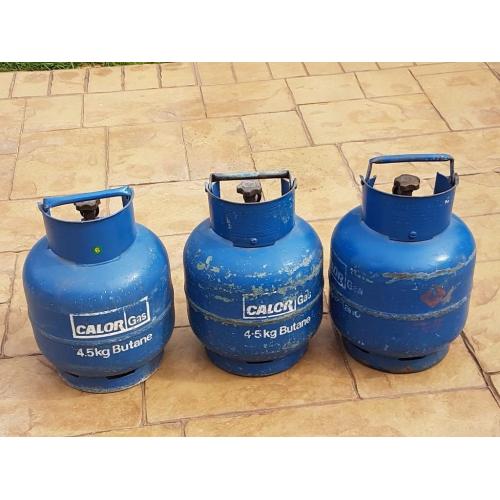 4.5kg Calor Gas bottle - 3 available
