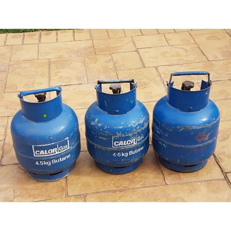 4.5kg Calor Gas bottle - 3 available