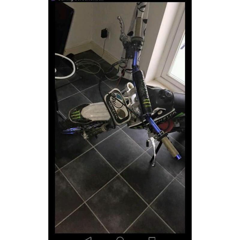 Stomp pit bike (110cc lifan engine) Fully working