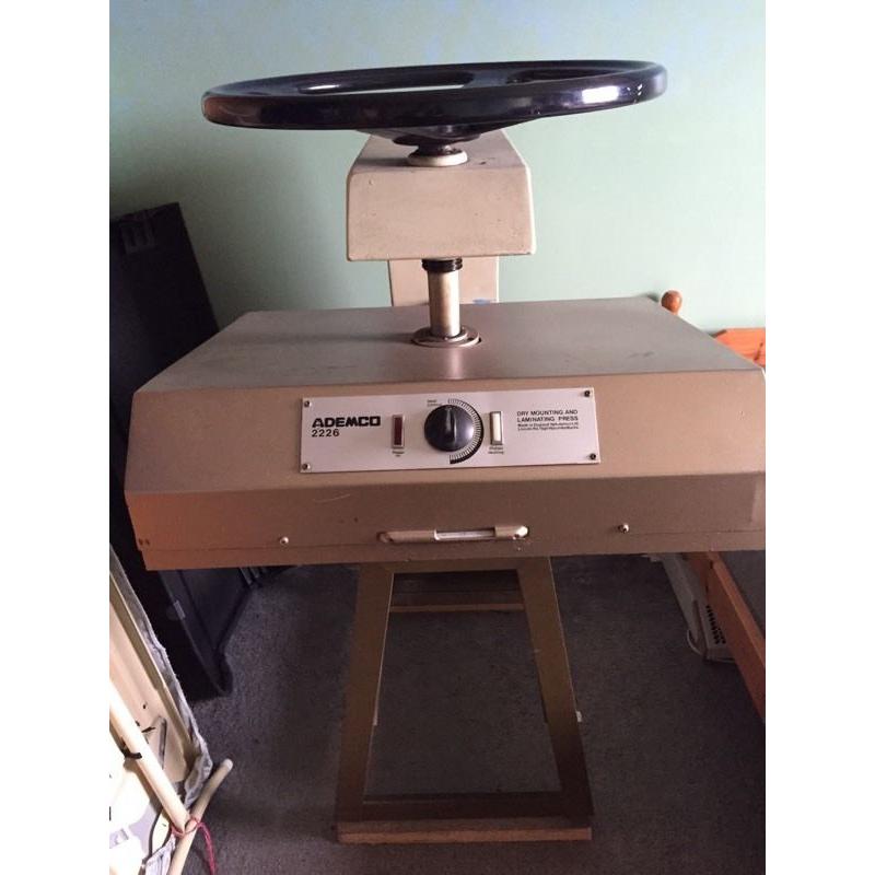 Dry Mounting Press