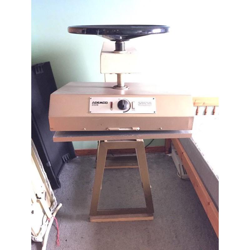 Dry Mounting Press