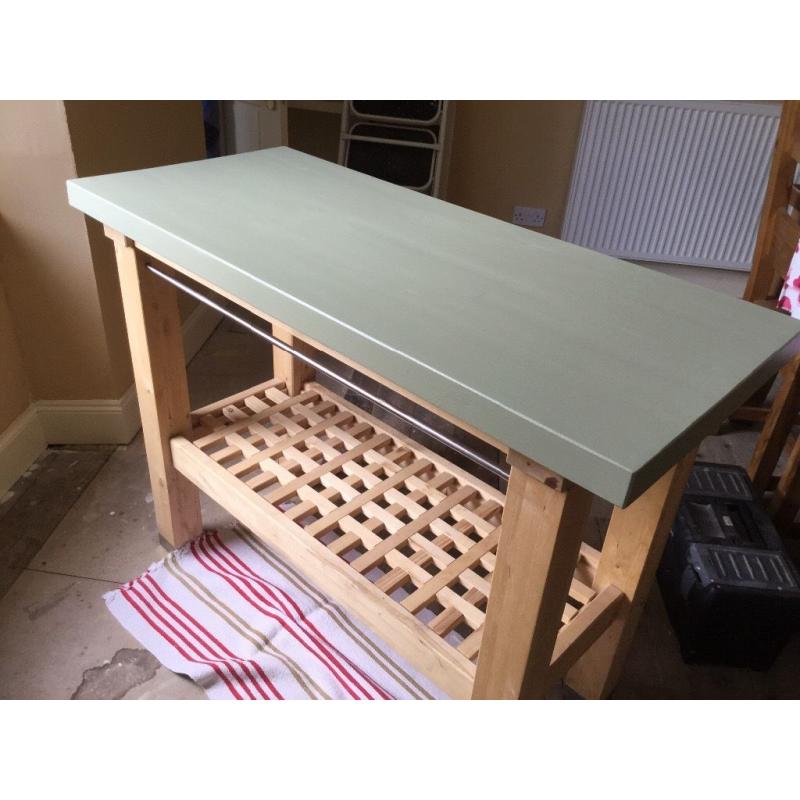 Butcher block /preparation island Ikea