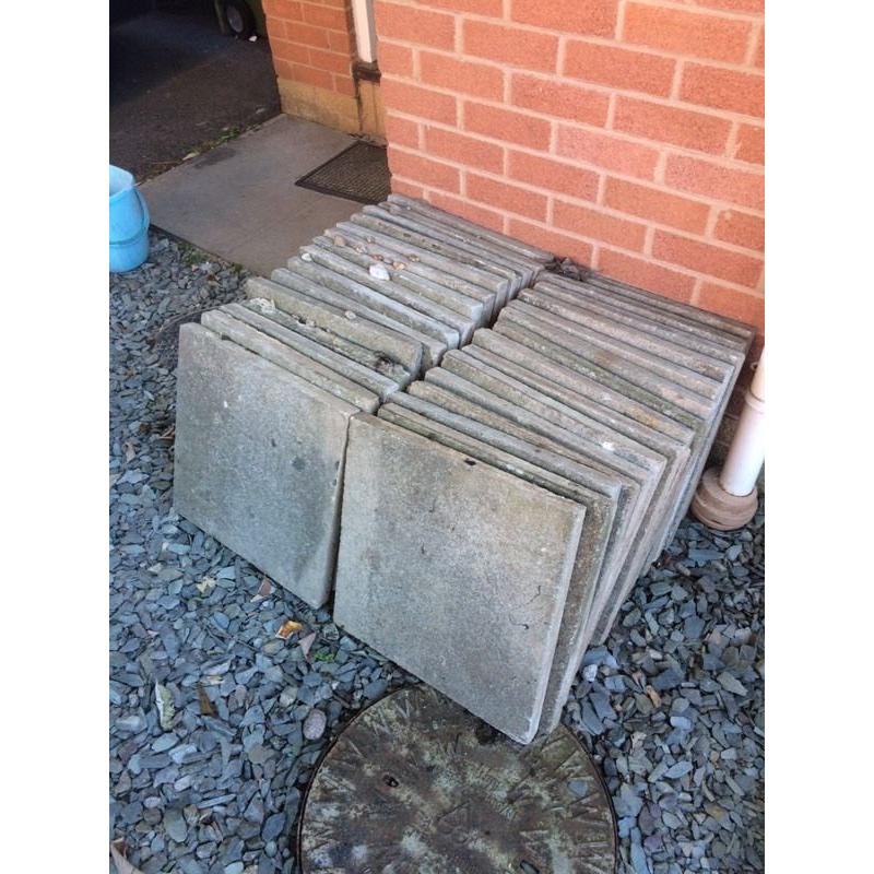 30 paving slabs 450x450 patio etc