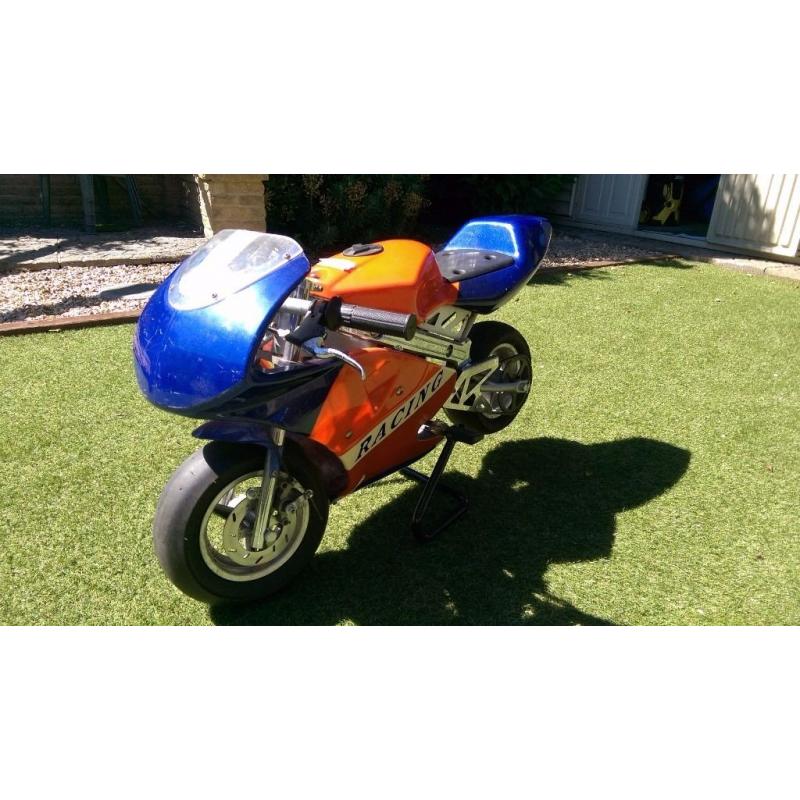 BARGAIN!! Mini-Moto for sale - Great Condition - Stand Included