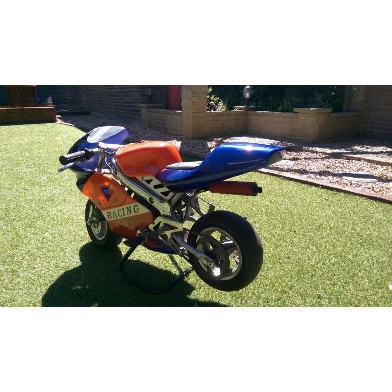 BARGAIN!! Mini-Moto for sale - Great Condition - Stand Included
