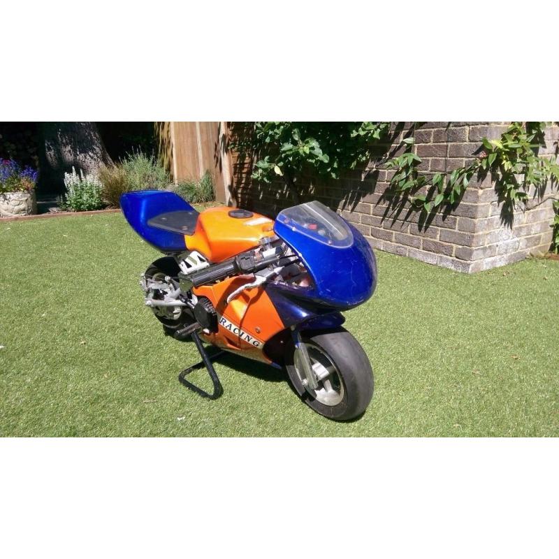 BARGAIN!! Mini-Moto for sale - Great Condition - Stand Included