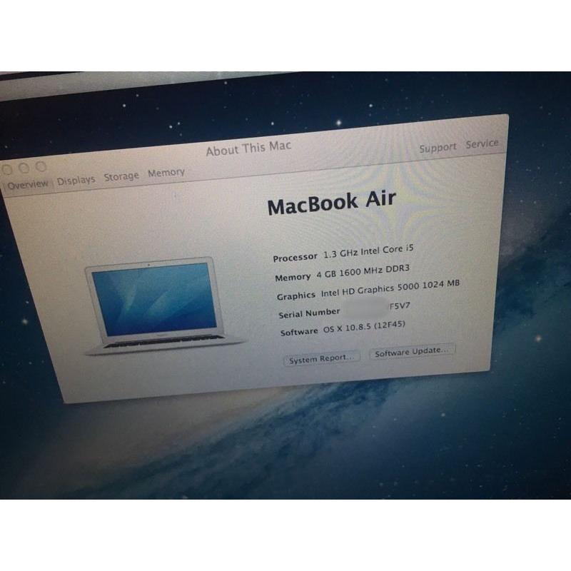 Apple MacBook Air 13" Mid 2013 4GB 128GB
