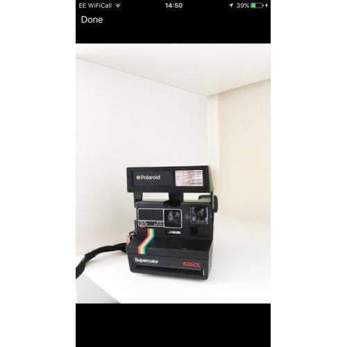Polaroid 635 Supercolor CL Instant Film Camera