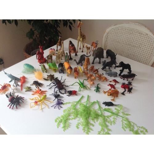 Lot of kids jungle safari animals insects dinosaurs!