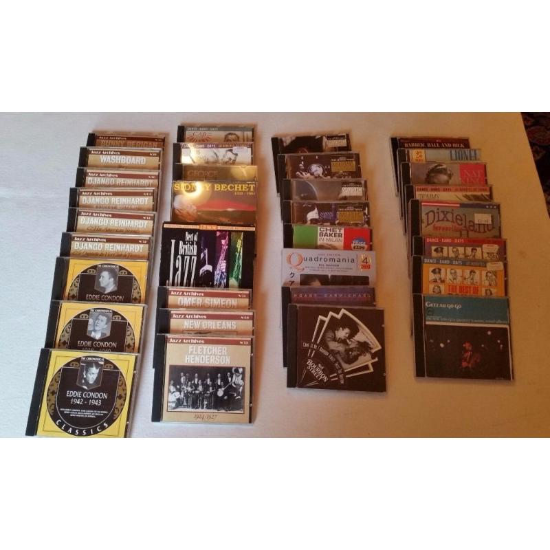 34 Jazz CDs (for sale job lot or individually) PRICES ON REQUEST