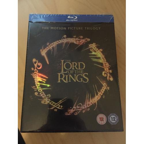 The Lord Of The Rings Trilogy Blu Ray - Brand New
