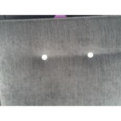 Grey king size headboard