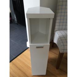 Hygena bathroom corner unit