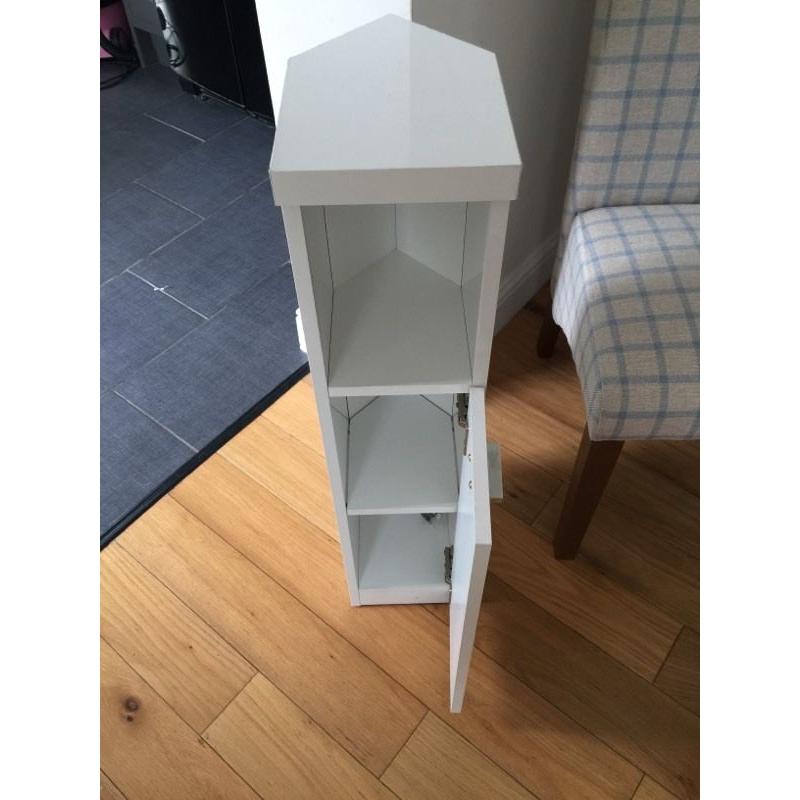 Hygena bathroom corner unit