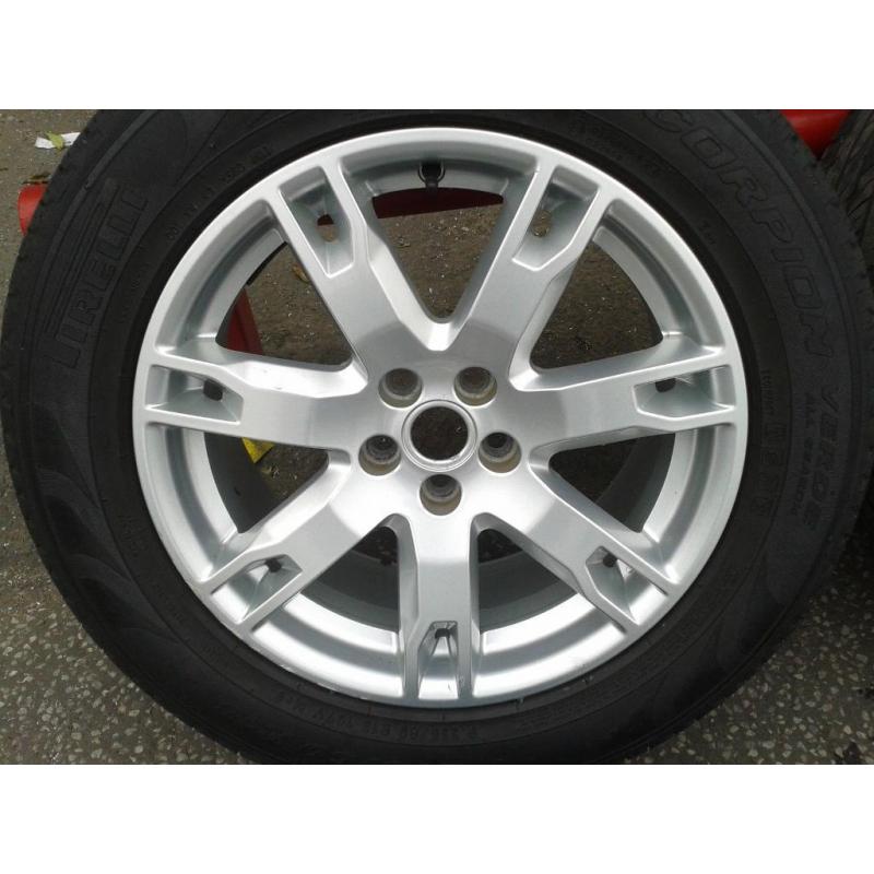 GENUINE RANGE ROVER EVOQUE 18" ALLOYS. 5X108PCD FREELANDER FORD KUGA